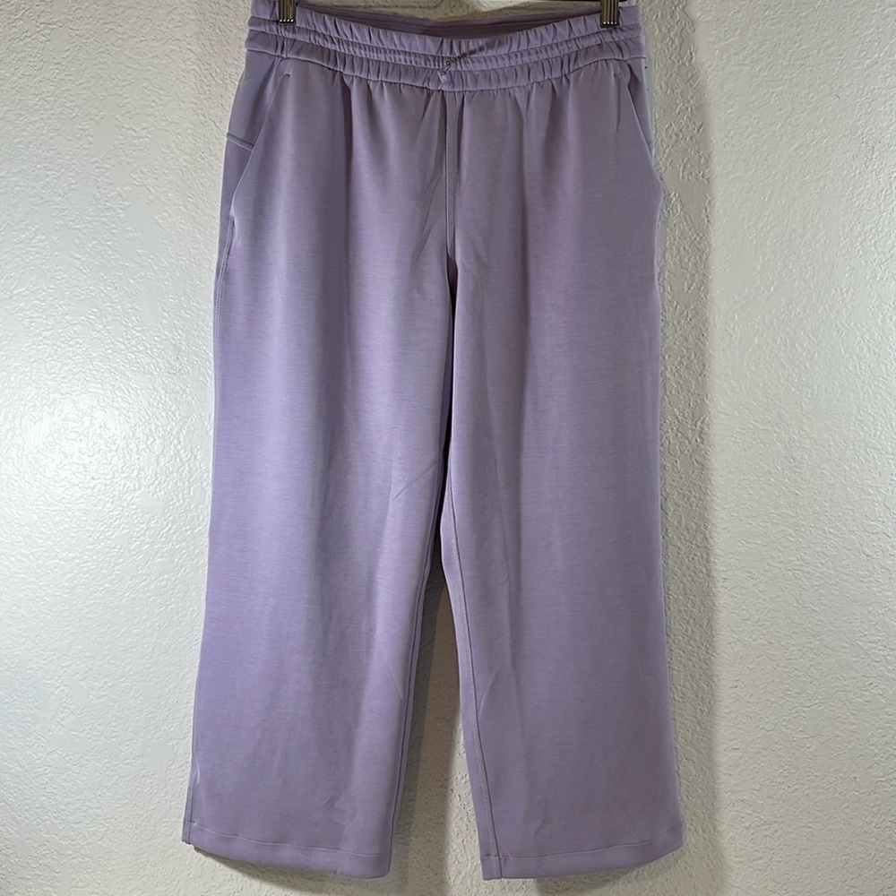 LULULEMON Softstreme High-Rise Straight-Leg Cropped 24” Length Pant Size 10 NEW - Picture 4 of 14